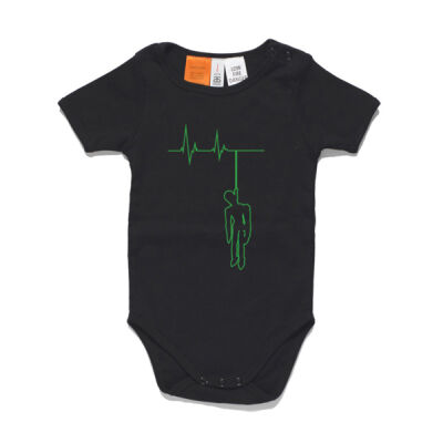 Deadman Industries - Flatline Baby's Onesie Thumbnail