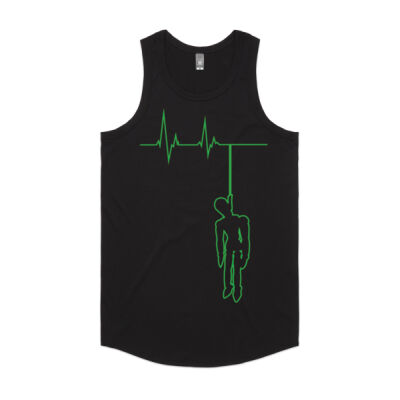Deadman Industries - Flatline Men's Singlet Thumbnail