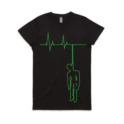 Deadman Industries - Flatline Women's Tee Thumbnail