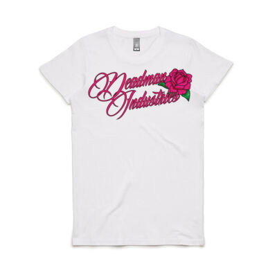 Deadman Industries - Deflowered White Women's Tee Thumbnail